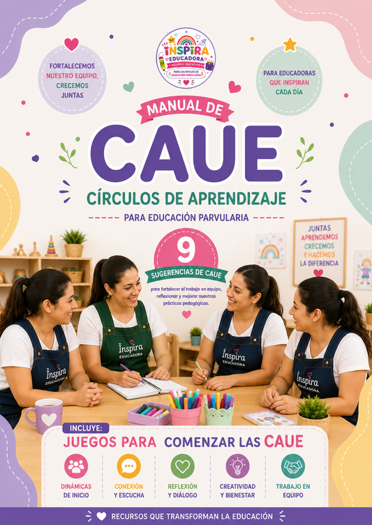 MANUAL CAUE PARA EDUCACION PARVULARIA